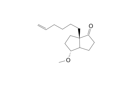 1-(5-Hexenyl)-6-methoxybicyclo[3.3.0]octan-2-one