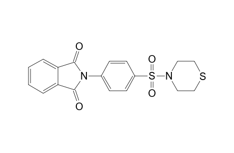 2-[4-(THIOMORPHOLINO-SULFONYL)-PHENYL]-ISOINDOLINE-1,3-DIONE;LASSBIO-468