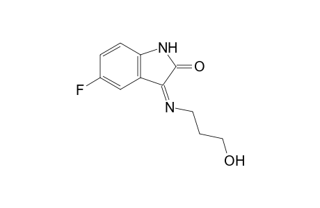 5-Fluoro-3-(3-hydroxypropylimino)indol-2-one