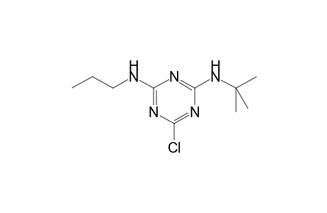1,3,5-Triazine, 2-tert-butylamino-4-chloro-6-propylamino-