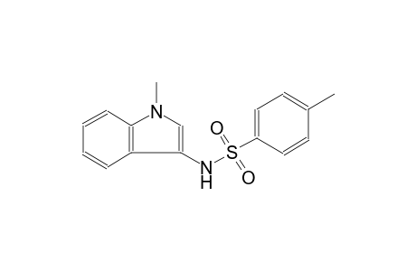 4-methyl-N-(1-methyl-1H-indol-3-yl)benzenesulfonamide