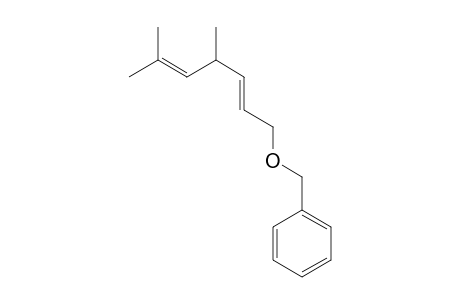 (E)-[(4,6-Dimethylhepta-2,5-dienyloxy)methyl]benzene