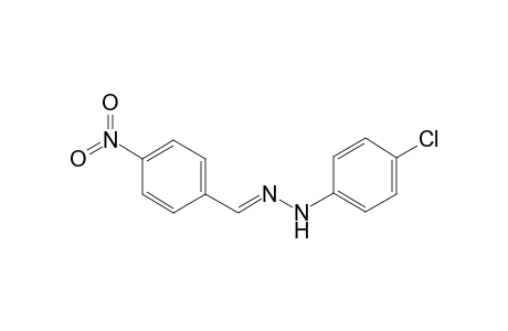 4-Nitrobenzaldehyde (4-chlorophenyl)hydrazone
