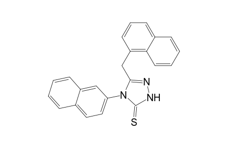 4-(2-naphthalenyl)-3-(1-naphthalenylmethyl)-1H-1,2,4-triazole-5-thione