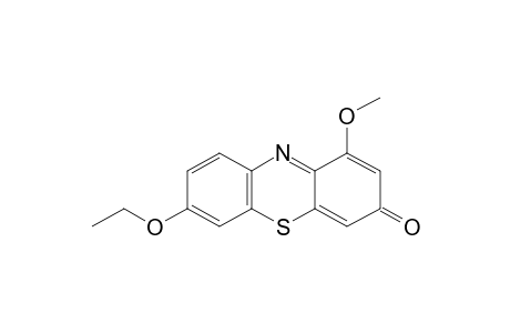 7-ETHOXY-1-METHOXY-3H-PHENOTHIAZIN-3-ONE