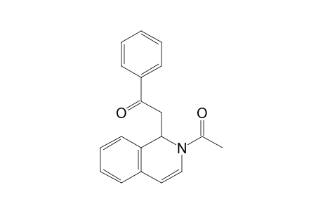 2-Acetyl-1-(2-oxo-2-phenylethyl)-1,2-dihydroisoquinoline