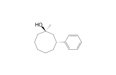 (1R*,3R*)-1-Methyl-3-phenylcyclooctan-1-ol