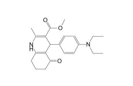 methyl 4-[4-(diethylamino)phenyl]-2-methyl-5-oxo-1,4,5,6,7,8-hexahydro-3-quinolinecarboxylate