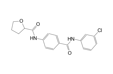 2-furancarboxamide, N-[4-[[(3-chlorophenyl)amino]carbonyl]phenyl]tetrahydro-