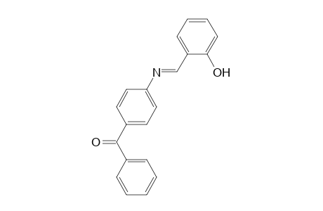 (4-([(E)-(2-Hydroxyphenyl)methylidene]amino)phenyl)(phenyl)methanone