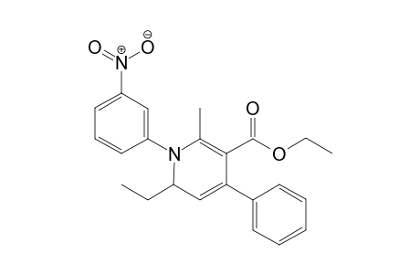 Ethyl 6-ethyl-2-methyl-1-(3-nitrophenyl)-4-phenyl-1,6-dihydropyridine-3-carboxylate
