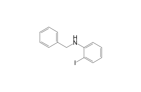 2-iodanyl-N-(phenylmethyl)aniline