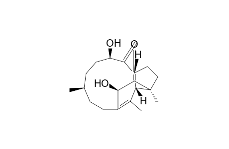 1,11-Ethanocyclopentacycloundecen-13-one, 1,2,3,3a,4,5,6,7,8,9,10,12a-dodecahydro-5,14-dihydroxy-1,8,12-trimethyl-4-methylene-, [1S-(1R*,3aS*,5S*,8S*,12aR*,14S*)]-