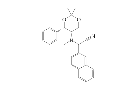 (4S,5S,R/S)-(+)-[N-(2,2-Dimethyl-4-phenyl-1,2-dioxan-5-yl)-N-methylamino](2'-naphthyl)acetonitrile