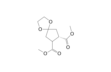 1,4-Dioxaspiro[4.4]nonane-7,8-dicarboxylic acid, dimethyl ester, cis-