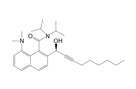 anti-(R*a*,1'R*)-N,N-(Diisopropyl)-8-dimethylamino-2-(1'-hydroxynon-2'-ynyl)-1-naphthamide