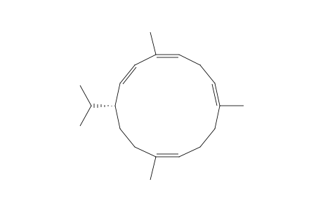 1,3,6,10-Cyclotetradecatetraene, 3,7,11-trimethyl-14-(1-methylethyl)-, [R-(E,Z,E,E)]-