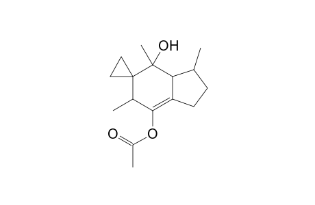 1',2',3',3'a,4',7'a-Hexahydro-3',4'-dihydroxy-4',6'-dimethyl-spiro[cyclopropane-1,5'-[5H]indene]-7'a-ol Acetonide