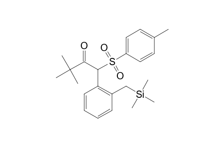 3,3-Dimethyl-1-(p-Tolylsulfonyl)-1-[.alpha.-(trimethylsilyl)-o-tolyl]-2-butanone