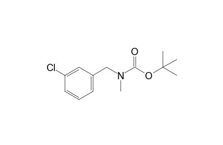 N-(t-Butoxycarbonyl)-N-methyl(m-chlorophenylmethyl)amine
