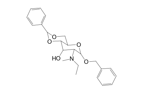 2-.alpha.-Benzyloxy-3-(N-methyl,N-ethyl)amino-4-hydroxy-6-phenyl-1,5,7-trioxabicyclo[4.4.0]decane