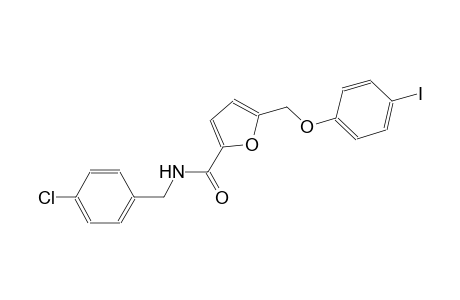N-(4-chlorobenzyl)-5-[(4-iodophenoxy)methyl]-2-furamide