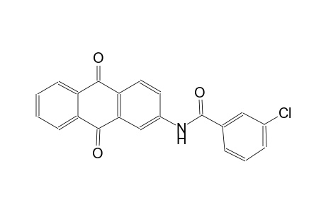 benzamide, 3-chloro-N-(9,10-dihydro-9,10-dioxo-2-anthracenyl)-