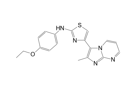 2-thiazolamine, N-(4-ethoxyphenyl)-4-(2-methylimidazo[1,2-a]pyrimidin-3-yl)-