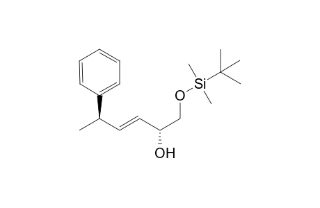 (E)-(2R*,5R*)-1-[(1,1-Dimethylethyldimethylsilyl)oxy]-5-phenylhex-3-en-2-ol