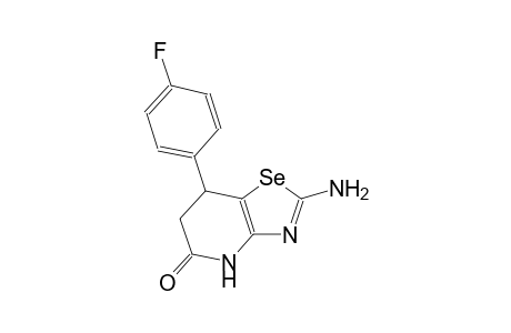 selenazolo[4,5-b]pyridin-5(4H)-one, 2-amino-7-(4-fluorophenyl)-6,7-dihydro-