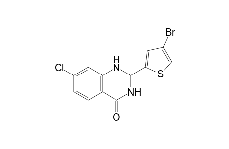 2-(4-bromo-2-thienyl)-7-chloro-2,3-dihydroquinazolin-4(1H)-one