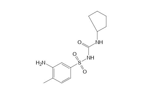 1-CYCLOPENTYL-3-[(3-AMINO-p-TOLYL)SULFONYL]UREA