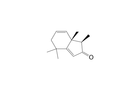 2H-Inden-2-one, 1,4,5,7a-tetrahydro-1,4,4,7a-tetramethyl-, cis-(.+-.)-