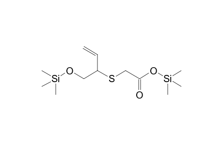S-[2'-(Trimethylsilyloxy)but-3'-en-2'-yl]-mercaptoacetic Acid Trimethylsilyl Ester