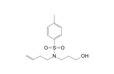 N-(But-3-enyl)-N-(3-hydroxypropyl)-p-toluenesulfonamide