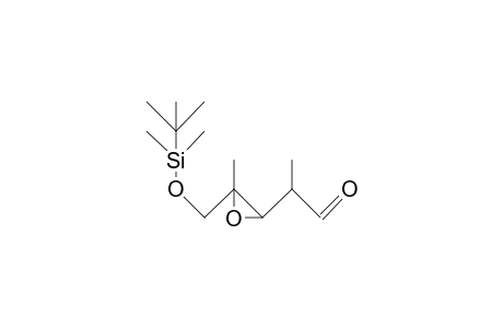 (2R,3S,4S)-(-)-5-(T-Butyl-dimethyl-silyloxy)-3,4-epoxy-2,4-dimethyl-pentanal