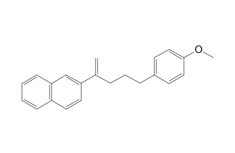 2-(5-(4-Methoxyphenyl)pent-1-en-2-yl)naphthalene