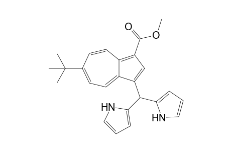 Methyl 6-t-Butyl-3-[di(2-pyrrolyl)methyl]-1-azulenecarboxylate
