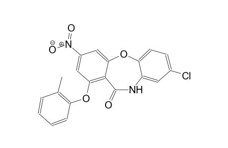 8-Chloro-1-(2-methylphenoxy)-3-nitrodibenzo[b,f][1,4]oxazepin-11(10H)-one