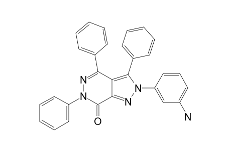 2-(3-AMINOPHENYL)-3,4,6-TRIPHENYL-2,6-DIHYDROPYRAZOLO-[3,4-D]-PYRIDAZIN-7-ONE