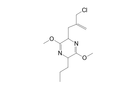 (3S,6R)-6-(2'-CHLOROMETHYLPROP-2'-ENYL)-3-PROPYL-2,5-DIMETHOXY-3,6-DIHYDROPYRAZINE