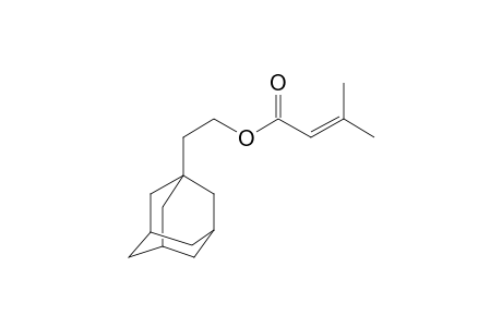 3-Methyl-2-butenoic acid, 2-(1-adamantyl)ethyl ester