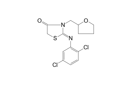 (2Z)-2-[(2,5-Dichlorophenyl)imino]-3-(tetrahydro-2-furanylmethyl)-1,3-thiazolidin-4-one