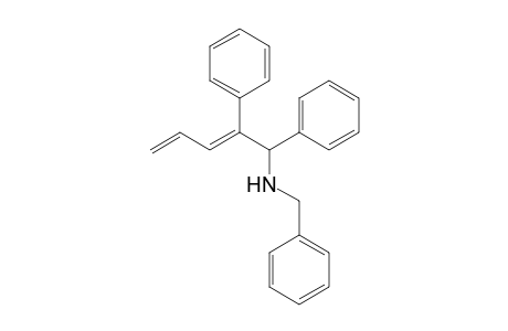 (E)-N-Benzyl-1,2-diphenylpenta-2,4-dien-1-amine