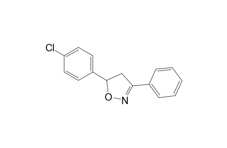 5-(4-chlorophenyl)-3-phenyl-2-isoxazoline