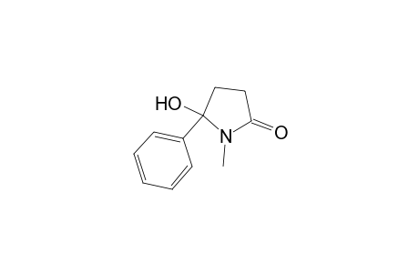 2-Pyrrolidinone, 5-hydroxy-1-methyl-5-phenyl-