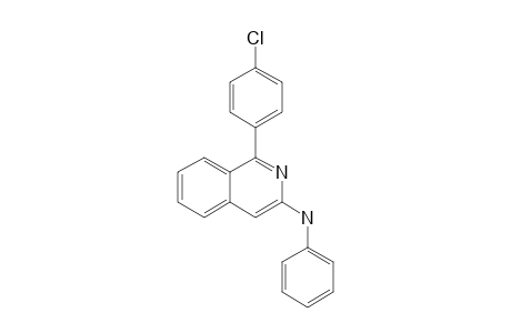 1-(PARA-CHLOROPHENYL)-3-PHENYLAMINO-ISOQUINOLINE