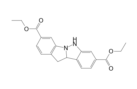 Diethyl 5,11a-Dihydro-11H-indolo[1,2-b]indazole-3,8-dicarboxylate