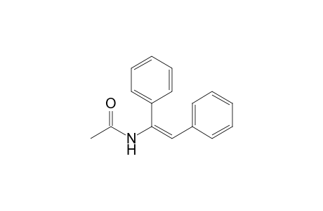 N-[(E)-1,2-diphenylethenyl]acetamide