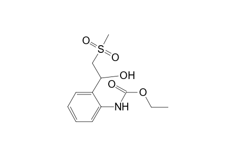 Ethyl N-[2-(1'-Hydroxy-2'-<Methylsulfonyl>ethyl)phenyl]-carbamate